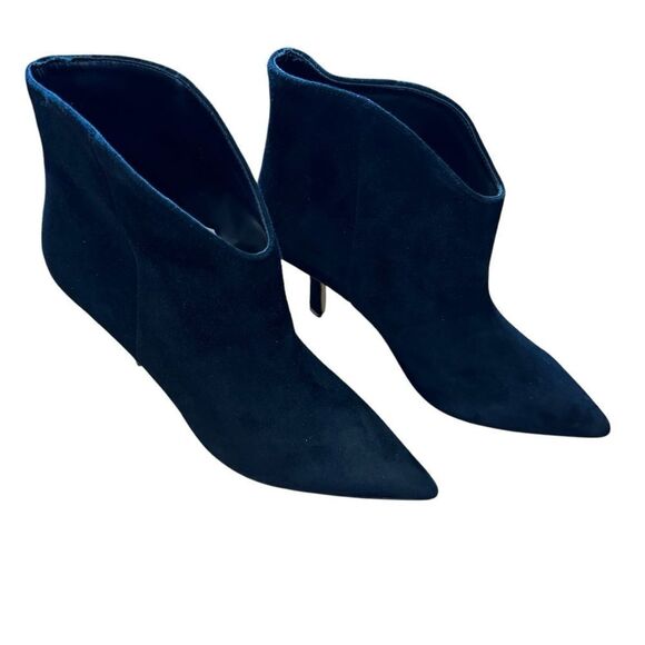 Revolve Marc Fisher LTD Haylian Suede Leather Pointed Toe Ankle Boots - Picture 6 of 12